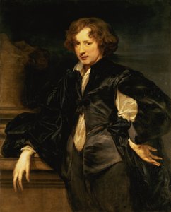 セルフポートレート、c.1620-21（キャンバスに油彩） 作： Anthony van Dyck