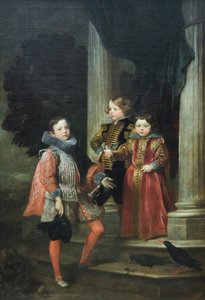 バルビの子供たち 1625-27年頃 油彩・カンヴァス 作： Anthony van Dyck