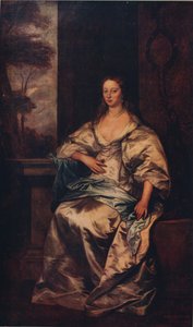 サウサンプトン伯爵夫人、1640-1641、c1915 作： Anthony van Dyck