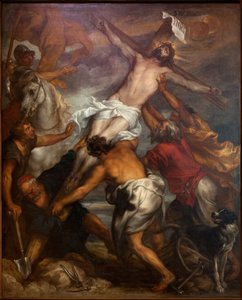 十字架の昇格、1631年以前（オイル） 作： Anthony van Dyck