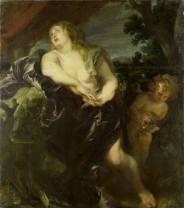 悔い改めたマリア・マグダレン、1620-35 作： Anthony van Dyck