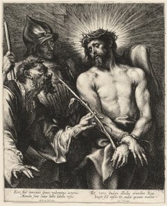 キリストに捧げられた葦 作： Anthony van Dyck