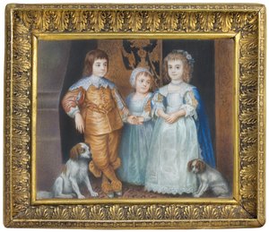 チャールズ1世の3人の長男 作： Anthony van Dyck