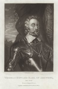 アランデルのトーマスハワードアール 作： Anthony van Dyck