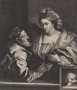 ティツィアーノの愛人。 作： Anthony van Dyck
