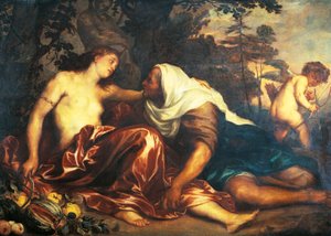 ベルタムヌスとポモナ 作： Anthony van Dyck