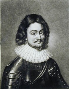 フレデリック5世（1596〜1632）ボヘミアの王、ラインの選挙人パラティン、ロバートダンカートン（1744-c.1817）によって彫刻されたイギリスの歴史に描かれた人物の肖像画のイラスト（メゾティント）
