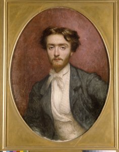 ピエール・パストレの肖像（油彩・キャンバス 作： Antoine Auguste Ernest Herbert or Hebert