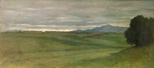 ローマの風景 作： Antoine Auguste Ernest Herbert or Hebert