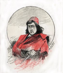 チェーザレ・ボルジアの肖像 (シーザー・ボルジア 作： Antoine Calbet