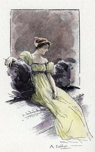 1795年頃のナポレオン・ボナパルト（1769-1821）との出会い時のジョセフィーヌ・ド・ボアルネ（1763-1814）の肖像（ナポレオン・ボナパルトと結婚する直前のジョセフィーヌ・ド・ボアルネの肖像） 作： Antoine Calbet
