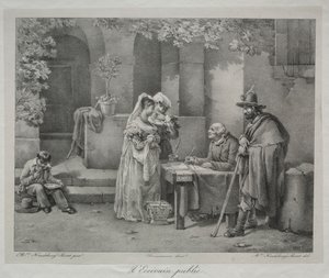 パブリックライター 作： Antoine Cécile Hortense Haudebourt Lescot
