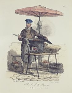 栗売り 作： Antoine Charles Horace Vernet