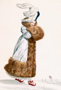 ジョルジュジャックガティーヌ（1773-1831）、1797年頃に刻まれたアイススケートのドレス 作： Antoine Charles Horace Vernet