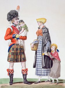 スコットランドの家族 作： Antoine Charles Horace Vernet