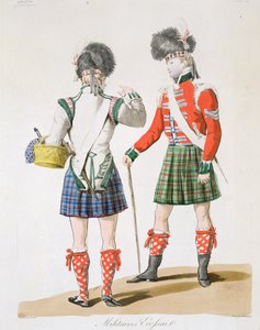 スコットランドの兵士 作： Antoine Charles Horace Vernet