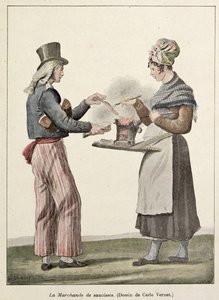ソーセージ売り 作： Antoine Charles Horace Vernet