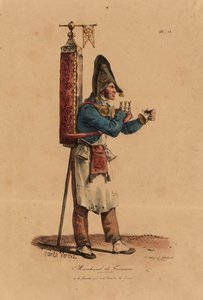 フランソワ・セラフィン・デルペック（1778-1825）が刻印した「ザ・クライズ・オブ・パリ」シリーズの13番のティザン・セラー