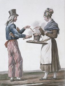 ソーセージベンダー 作： Antoine Charles Horace Vernet