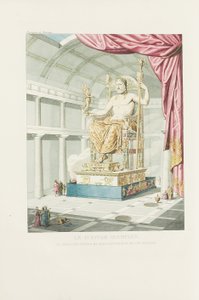 オリンピアの木星：または古代彫刻の芸術、口絵 作： Antoine Chrysostome Quatremère de Quincy