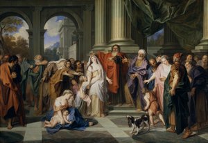 姦通罪で告発されたスザンナ、1695-1696 作： Antoine Coypel