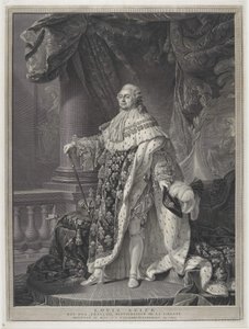 Le Sacre - シャルル＝クレマン・ベルヴィック（1756-1822）が彫刻した「戴冠式の衣装をまとったルイ16世の肖像」。