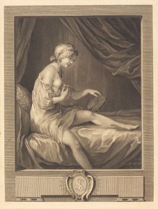 バラのつぼみの比較 作： Antoine Francois Dennel after Gabriel Jacques de Saint Aubin