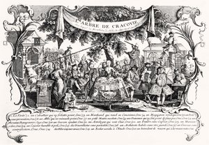 クラコウの木、1742年 作： Antoine Humblot