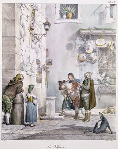 アントワーヌ＝ジャン＝バティスト・トマ（1791-1833）作「笛吹きたち」。19世紀の作品です。 作： Antoine Jean Baptiste Thomas