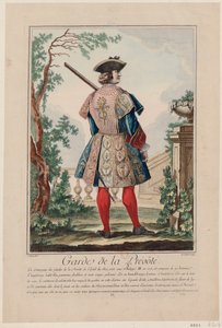 プロボスト・ガード、1756年。 作： Antoine Jean De Fehrt
