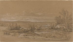 風景若い Vourlis 作： Antoine Jean Duclaux