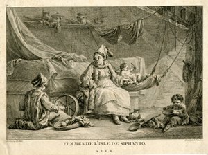 ジャン＝バティスト・ヒレール（1753-1822）作「シファント島の女たち