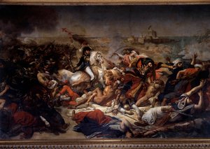 エジプトのキャンペーン（遠征）（1798年〜1801年）。7月25日のアブキールの戦いでのJoachim Murat (1767-1815) 作： Antoine Jean Gros