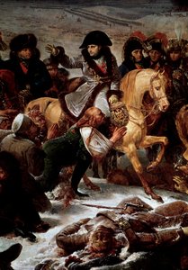 プロイセンとポーランドのキャンペーン（1806-1807年）。"1807年9月2日、エイヤウの戦場でのナポレオン1世（1769-1821）" 詳細アントワーヌ・ジャン・グロ（1771-1835）による絵画 1808年 日5,21x7,84 m パリ、ルーヴル美術館 作： Antoine Jean Gros