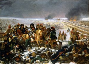 エラウの戦場のナポレオン、1807 作： Antoine Jean Gros