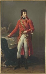 フランス第一領事としてのナポレオン・ボナパルト、1803年。 作： Antoine Jean Gros Baron
