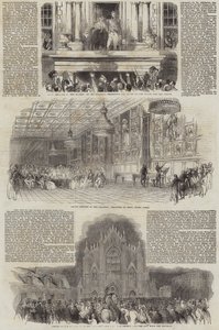 陛下のフランス訪問 作： Antoine Leon Morel Fatio
