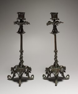 ローソク足、1800年代 作： Antoine Louis Barye