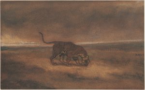 虎 作： Antoine Louis Barye