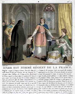 アボットシュガー（1082-1152）は1788年のフランスの摂政 作： Antoine Louis Francois Sergent Marceau