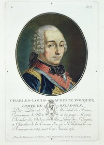シャルル・ルイ・オーギュスト・フーケ（1684-1761）の「偉大な男性の肖像、輝かしい女性、そしてフランスの記憶に残る主題」、1787-92年 作： Antoine Louis Francois Sergent Marceau