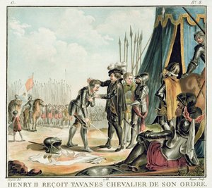 アンリ2世（1519〜59年）、ロジャーによって彫刻された1788 作： Antoine Louis Francois Sergent Marceau