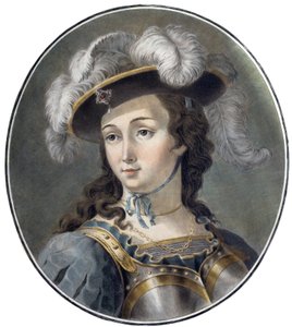ジョーン・オブ・アーク（1412-1431）の肖像 - ジョーン・オブ・アーク（Antoine Louis Francois Sergeant Marceau 1751-1847年作）-。