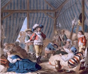 伯爵伯爵（1601-66）は、トリノの包囲戦（1640）、1787年（169707も参照）の間に彼の人間性を示しています 作： Antoine Louis Francois Sergent Marceau