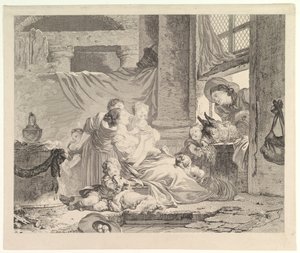 農夫の家族.nd 作： Antoine Louis Romanet