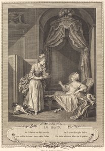 お風呂 作： Antoine Louis Romanet after Sigmund Freudenberger