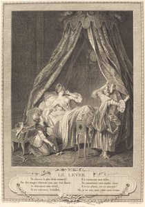 起きる 作： Antoine Louis Romanet after Sigmund Freudenberger