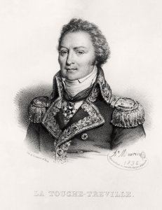 ラ・トゥーシュ＝トレヴィル伯爵ルイ＝ルネ・マドレーヌ・ル・ヴァソールの肖像 作： Antoine Maurin