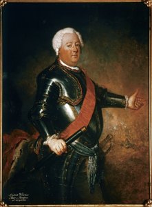 フリードリヒ・ヴィルヘルム1世プロイセン王（1688-1740）、1733年以降（油彩・カンヴァス）