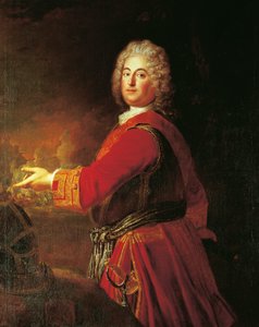ブランデンブルク・シュヴェットのクリスチャン・ルートヴィヒの肖像 作： Antoine Pesne